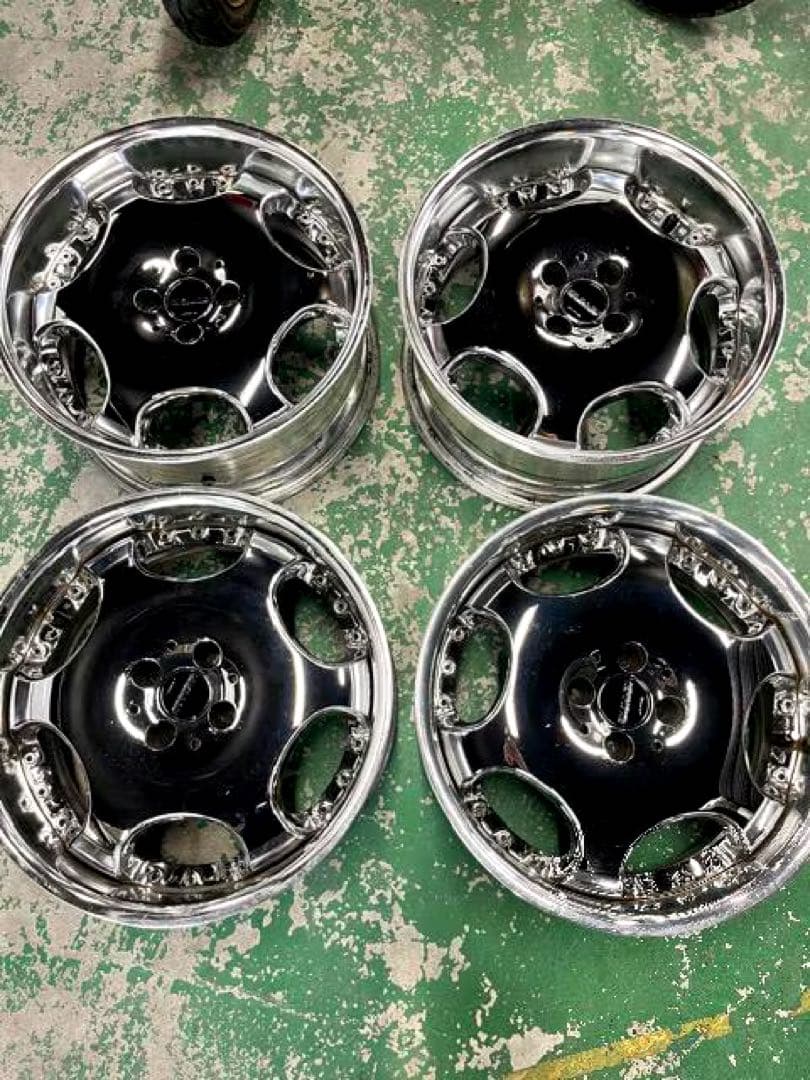 7071915)AMEシャレンディッシュメッキ17インチ7.5J8J+29 - メルカリ