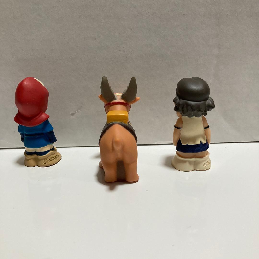 ジブリ 指人形 ソフビ セット もののけ姫 アシタカ サン ヤックル