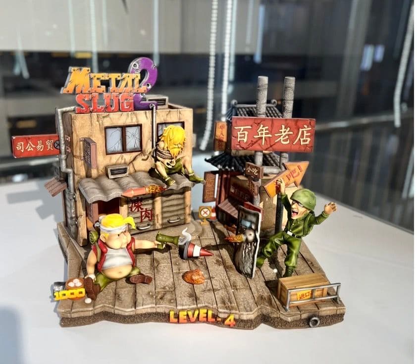 メタルスラッグ 2 Krazy Art チャイナタウン スタチュー フィギュア