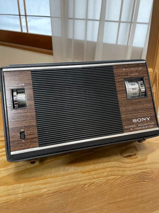 SONY　ソニー　6R-33　 AM専用　トランジスタラジオ　稀少 ソニー sony 初期のトランジスターラジオ