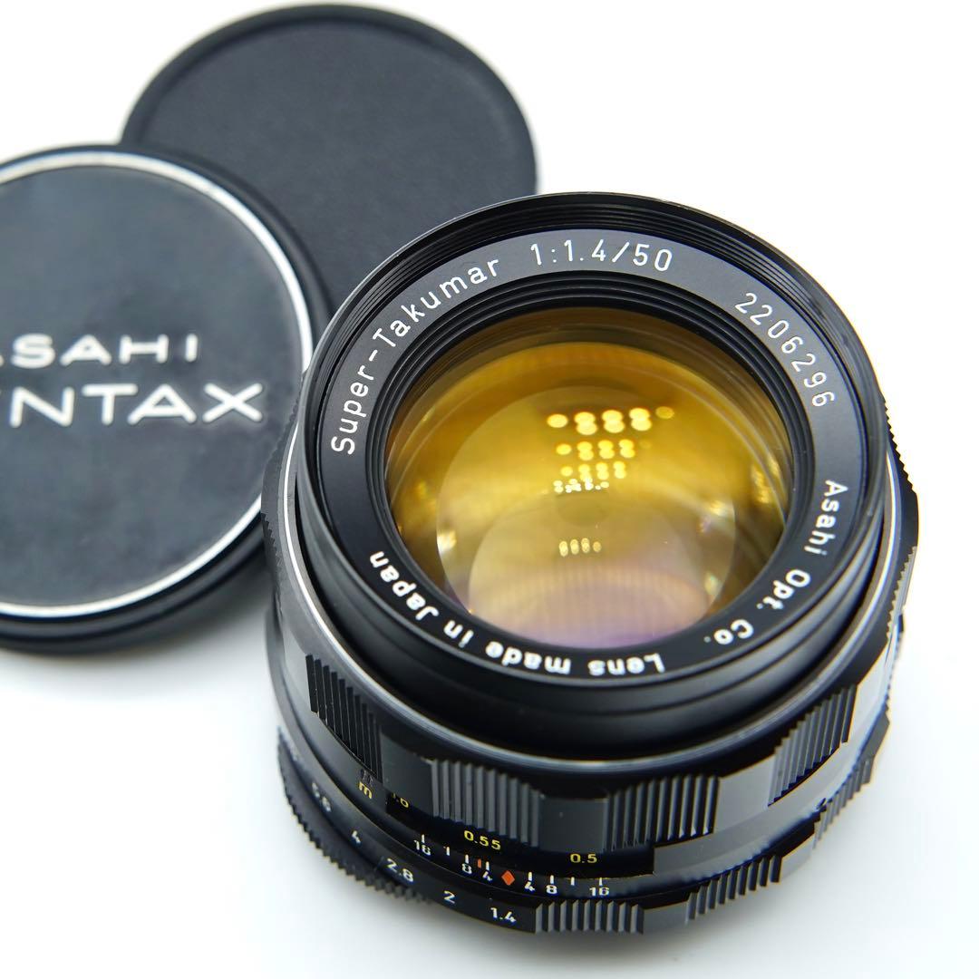動作良好＊虹色フレア試写あり】Super Takumar 50mm f1.4 - メルカリ
