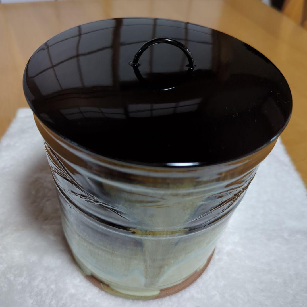 茶道具 水指 (塗蓋) 加藤春永 朝鮮唐津 - メルカリ