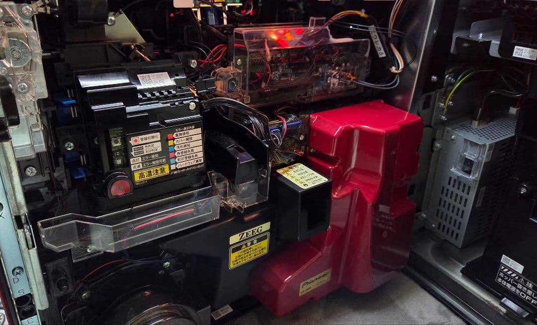 甲鉄城のカバネリ 実機 コイン不要機付 台鍵設定キー付 無名パネル