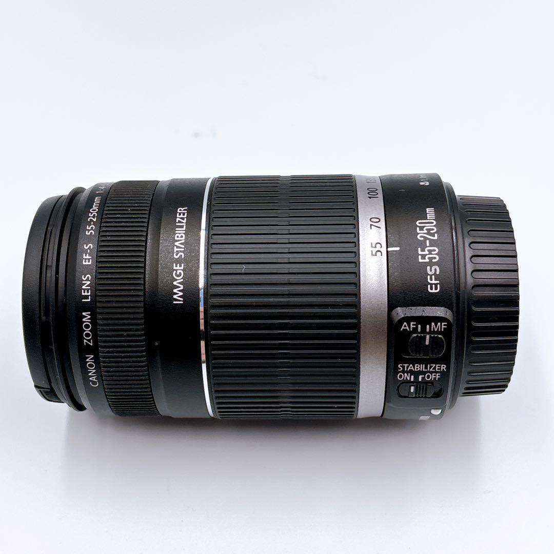 ☆美品☆【Canon】 EF-S 55-250mm ズームレンズ 手ぶれ補正付き - メルカリ