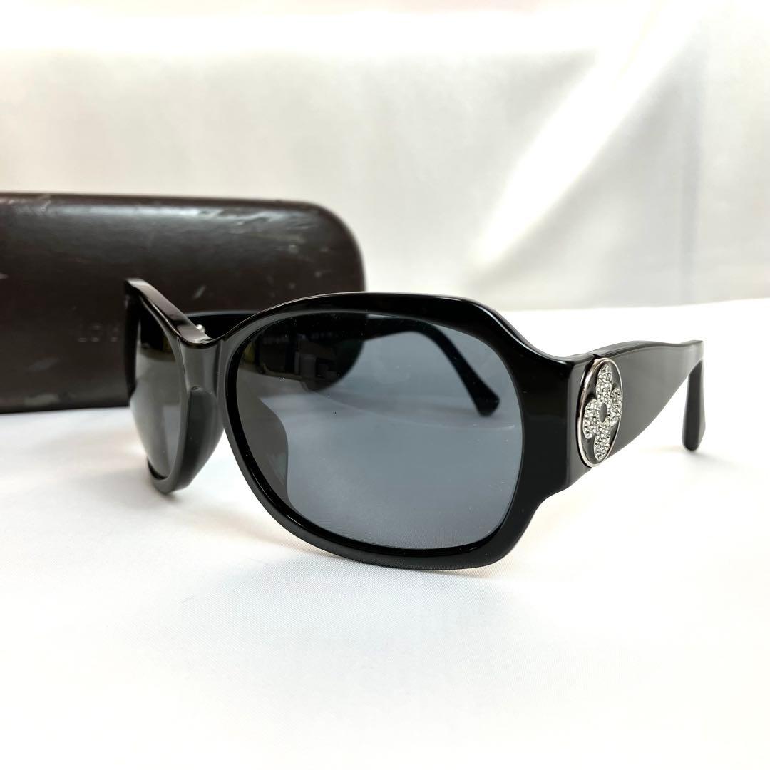【極美品】ルイヴィトン　サングラス　ウルスラストラス　ブラック　ラインストーン 極美品】ルイヴィトン サングラス ウルスラストラス ブラック ライン