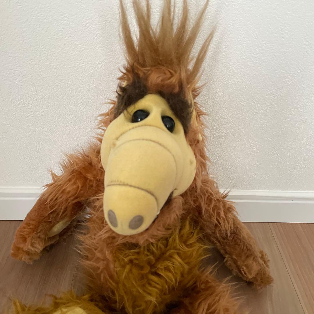 爆発アフロ専用vintage 80's海外ドラマ ALF(アルフ)ぬいぐるみ - メルカリ