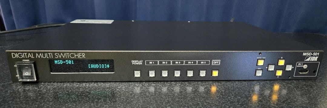 デジタルマルチスイッチャー IDK MSD-501 MSD-501 デジタルマルチスイッチャー | 株式会社アイ・ディ・ケイ