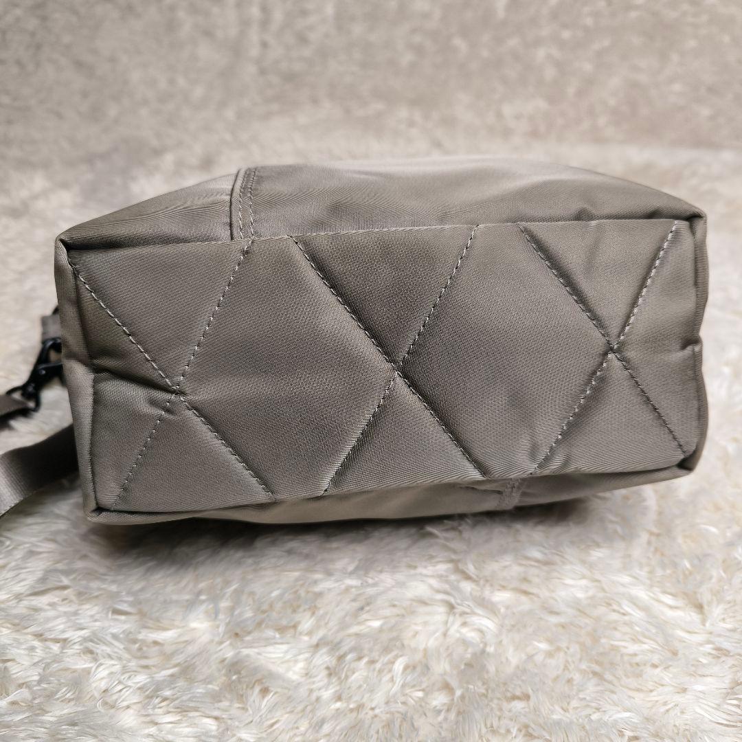 極美品】ポーターガール シェル ショルダーバッグ グレージュ 肩掛け可