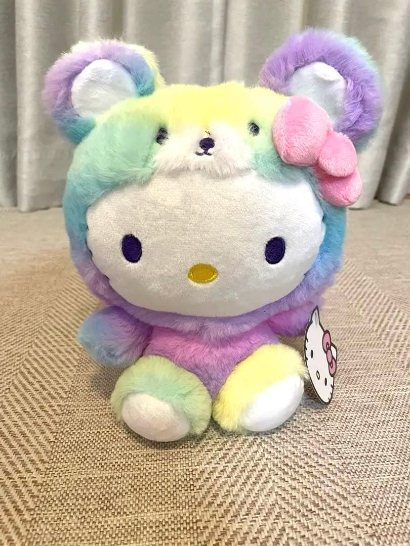 ハローキティ レインボーシャーベット テディベアBTSジョングク - メルカリ