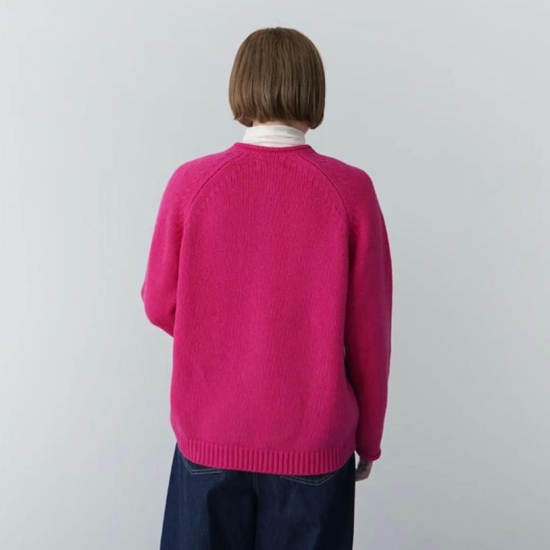 新品grin グリンシェパードAir ラグランカーディガン☆ナチュラル