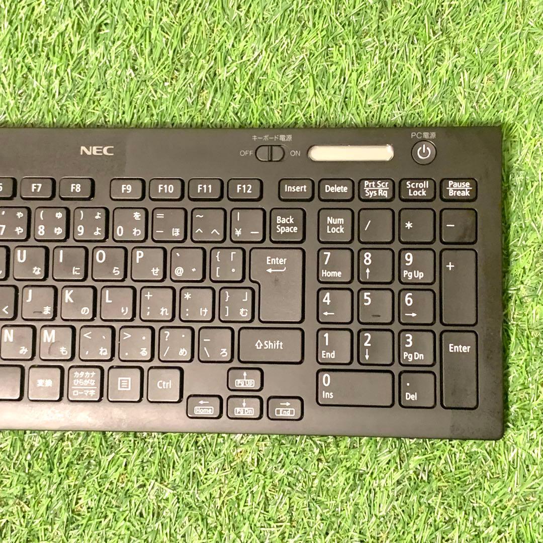 NEC 良品ワイヤレスキーボードマウスセット KG-1129 MG-1625 - メルカリ