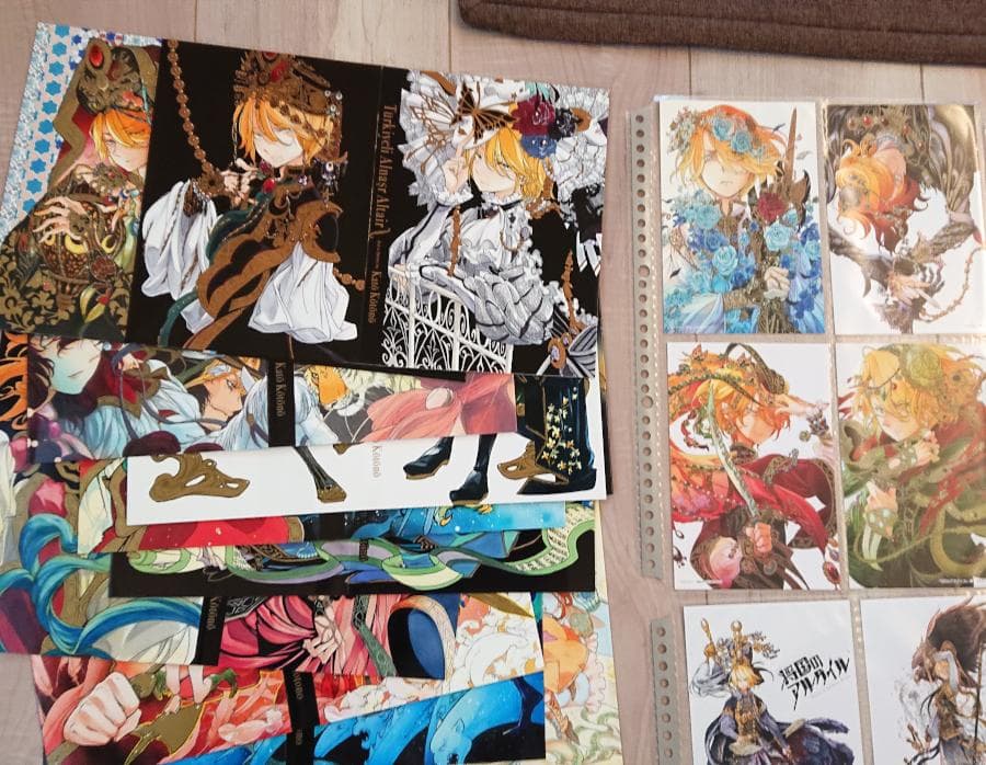 将国のアルタイル 抽プレ当選品 サイン本 店舗特典イラストカード 等