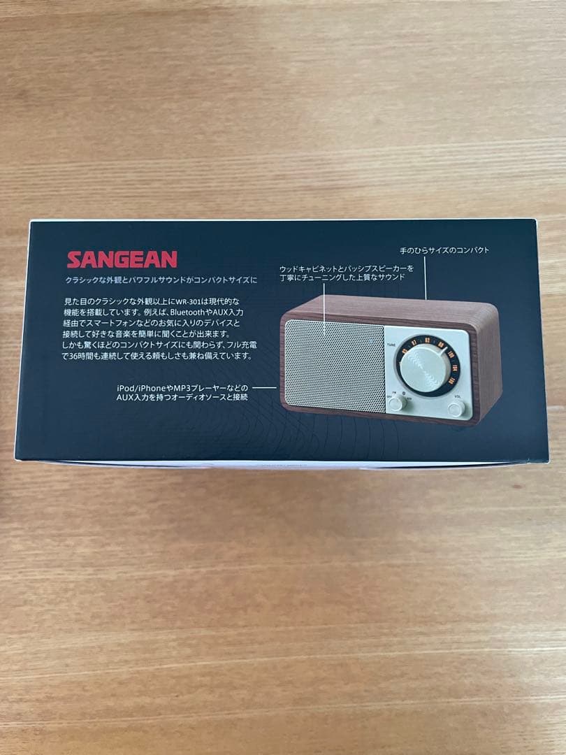 Sangean WR-301 FMラジオ対応 (オマケの外部アンテナ) - メルカリ