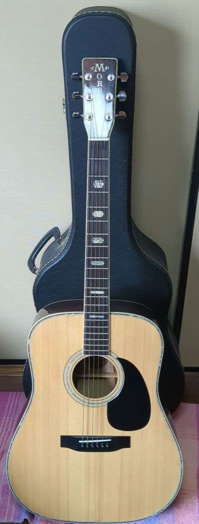 MORRIS ギター　W-50 専用ケース付 MORRIS ギター W-50 ケース付 ハードケース付 モーリス｜Yahoo!フリマ