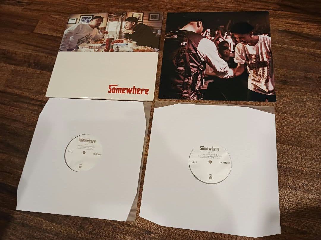 C.O.S.A. × KID FRESINO / Somewhere《レコード》