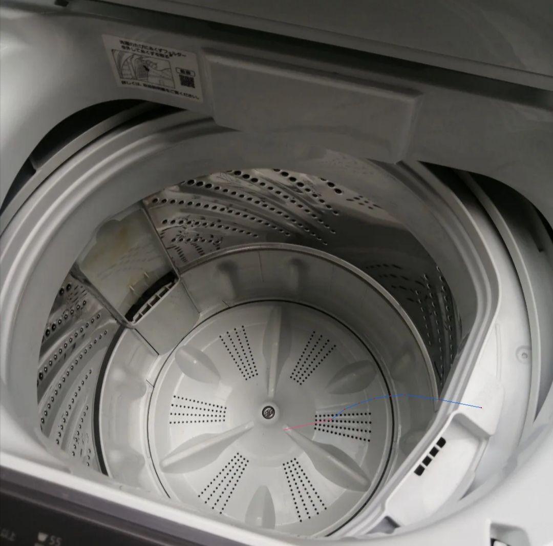 良品 Panasonic 洗濯機 NA-F70PB14 2021年製 7.0kg