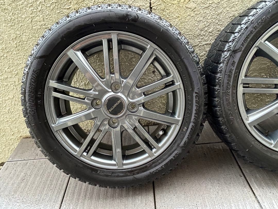 ☆中古☆溝少☆4.5J×14 ET:45 PCD110 4穴 4本セット