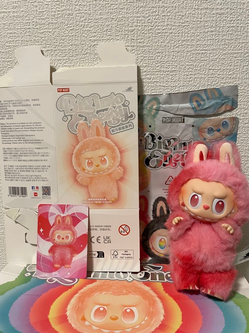 正規品】POPMART ラブブ Bigint Energy LOVE - メルカリ