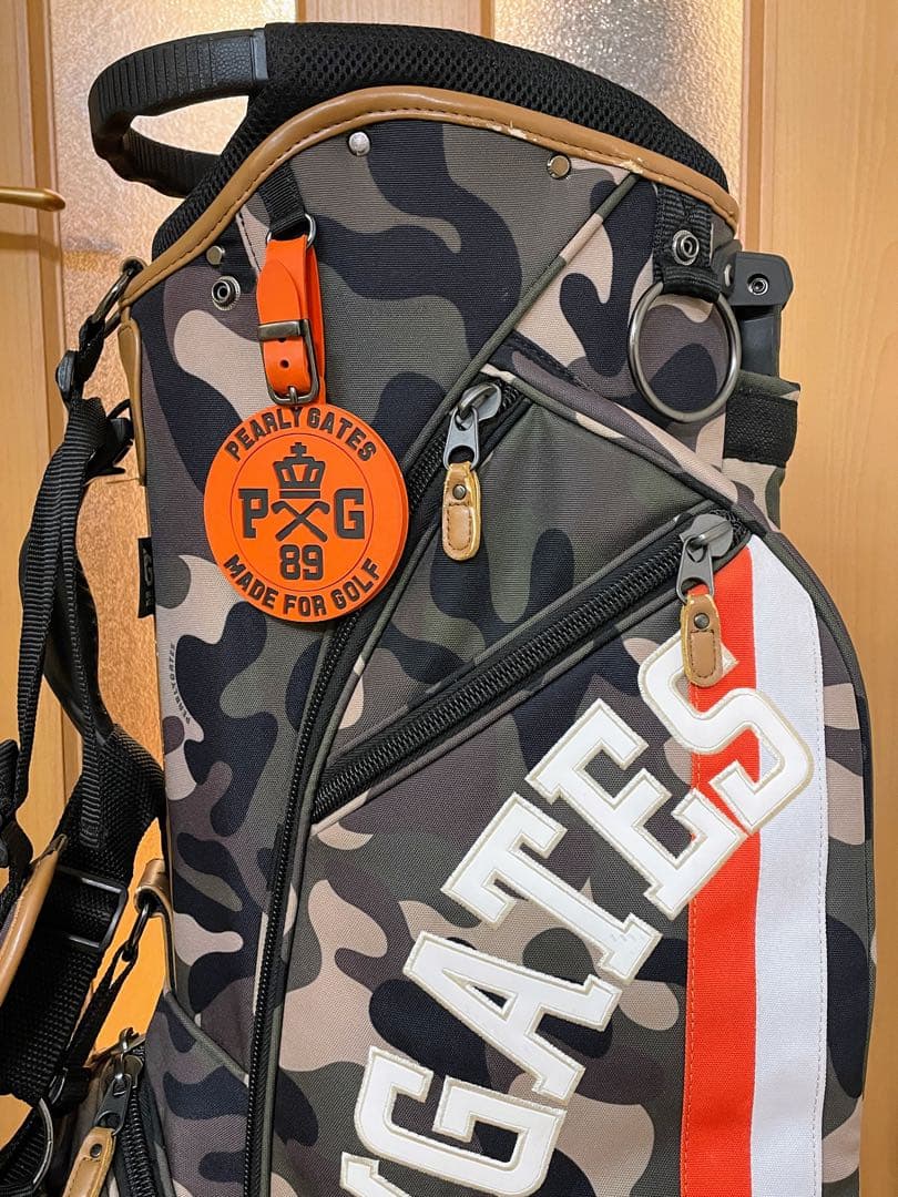 雑誌2nd別注モデル】PEARLYGATES☆パーリーゲイツ☆キャディバッグ