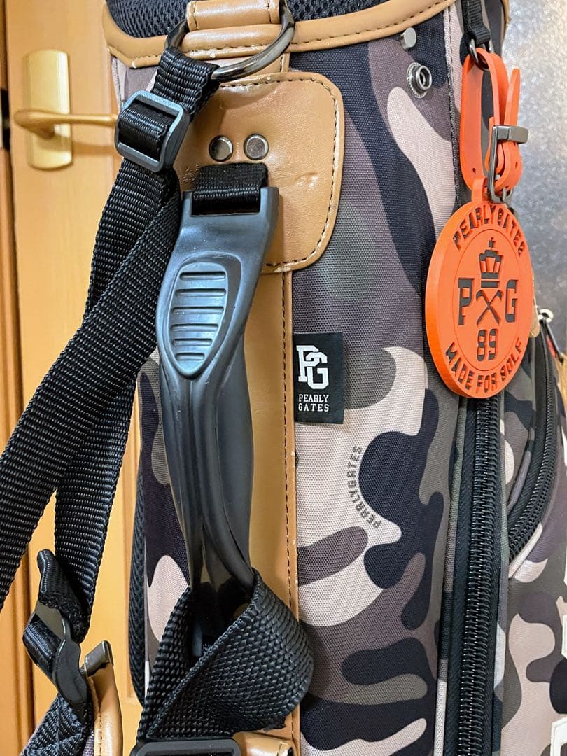 雑誌2nd別注モデル】PEARLYGATES☆パーリーゲイツ☆キャディバッグ