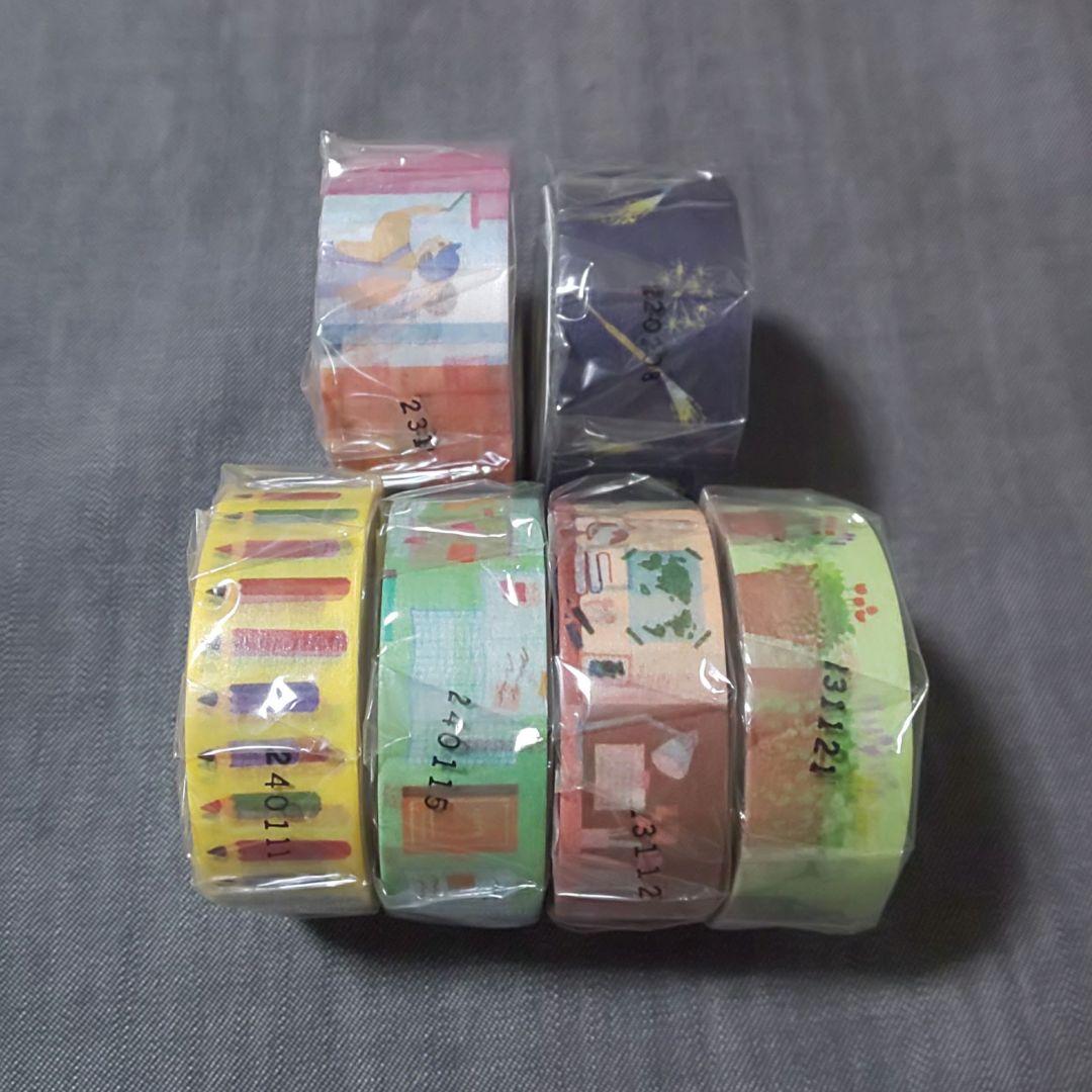 サムシングハッピー オカッパラバー マスキングテープ 英国とアリス