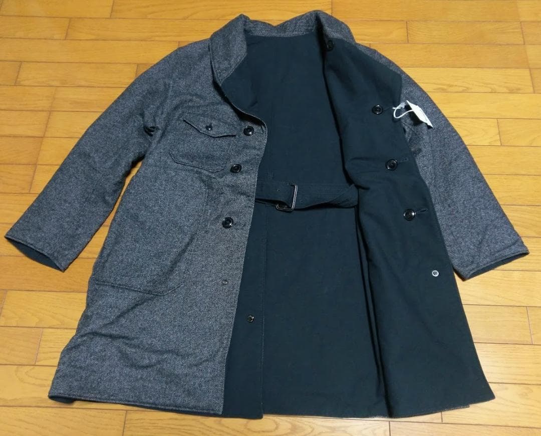 ENGINEERED GARMENTSツイード リバーシブルコート ウールS | 激安通販