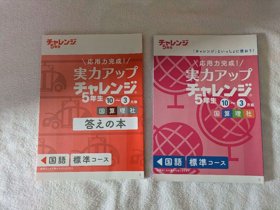 新品・未使用】ベネッセ チャレンジ5年生 ドリル 実力アップ - メルカリ