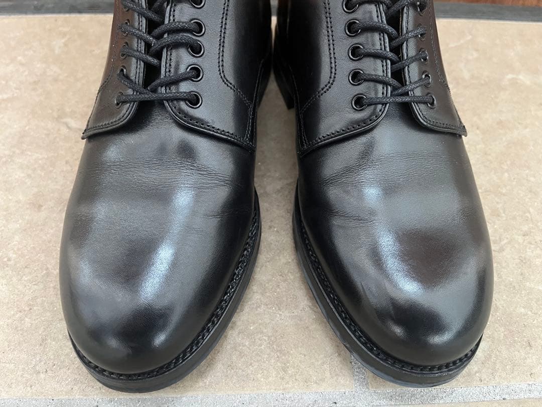 HARROGATE ARCHWAY プレーントゥ UK7 黒 - メルカリ