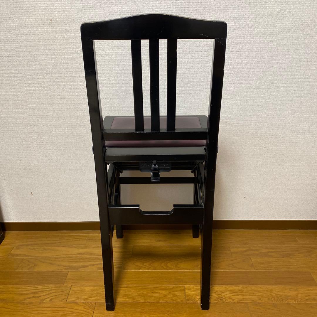 ヤマハ ピアノ椅子 トムソン椅子 アクセサリー（ピアノ） ＞ ピアノ椅子 ＞ ヤマハ 背もたれ付き高低