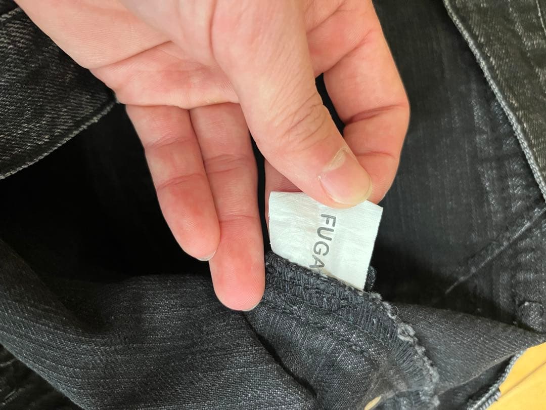 00s fuga black flare denim archive 46 - メルカリ