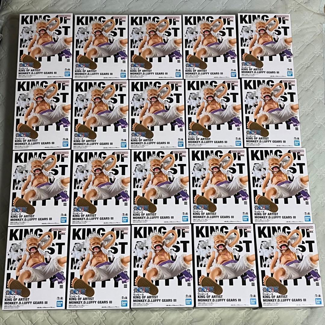 ワンピース　king of artist ルフィ　ギア5 iii 20つセット ワンピース KING OF ARTIST MONKEY.D.LUFFY GEAR5 Ⅲ｜商品情報
