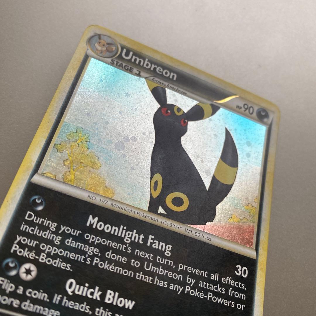 ブラッキー 英語版ポケモンカード キラ 海外限定 - メルカリ