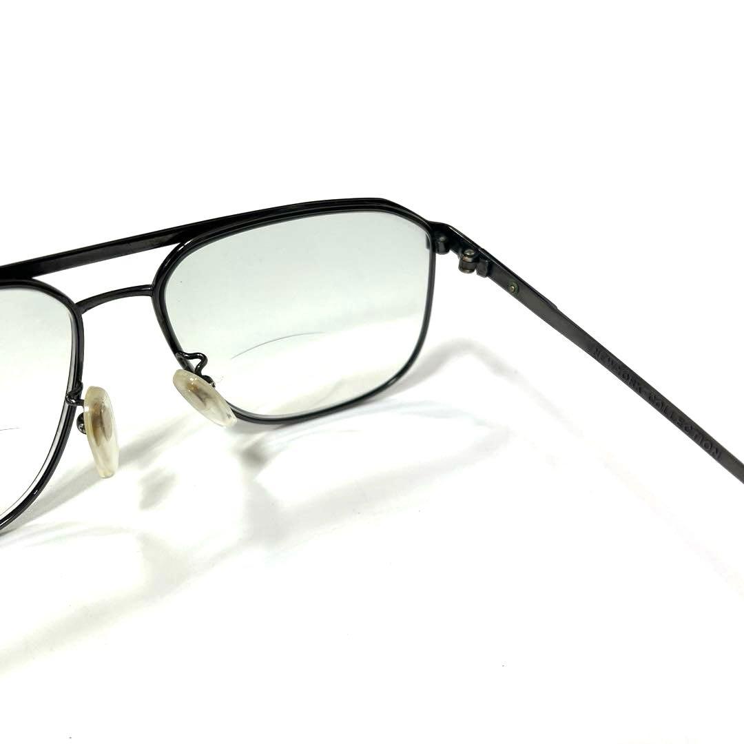 【K18刻印あり】《NEW YORK COLLECTION》チタン　度入りメガネ