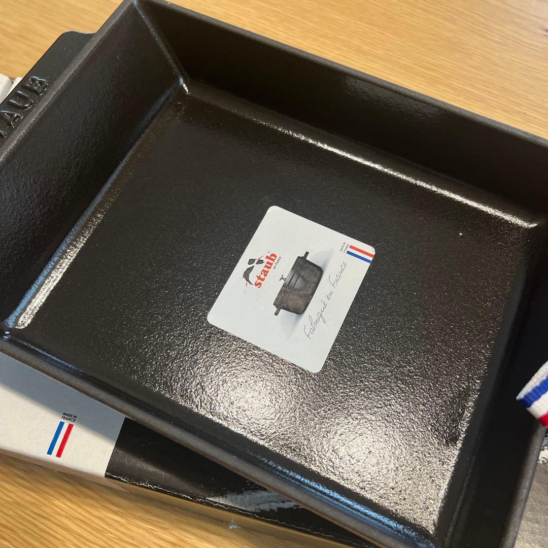 ストウブ 片手スクエアパン エッグパン