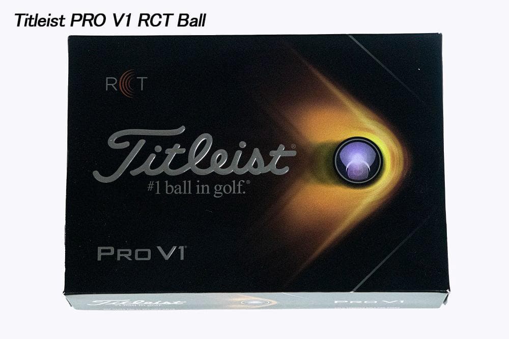 新品・未使用/Titleist PRO V1 RCT Ball/1ダース Simulator Golf Balls - Titleist Pro V1 with RCT