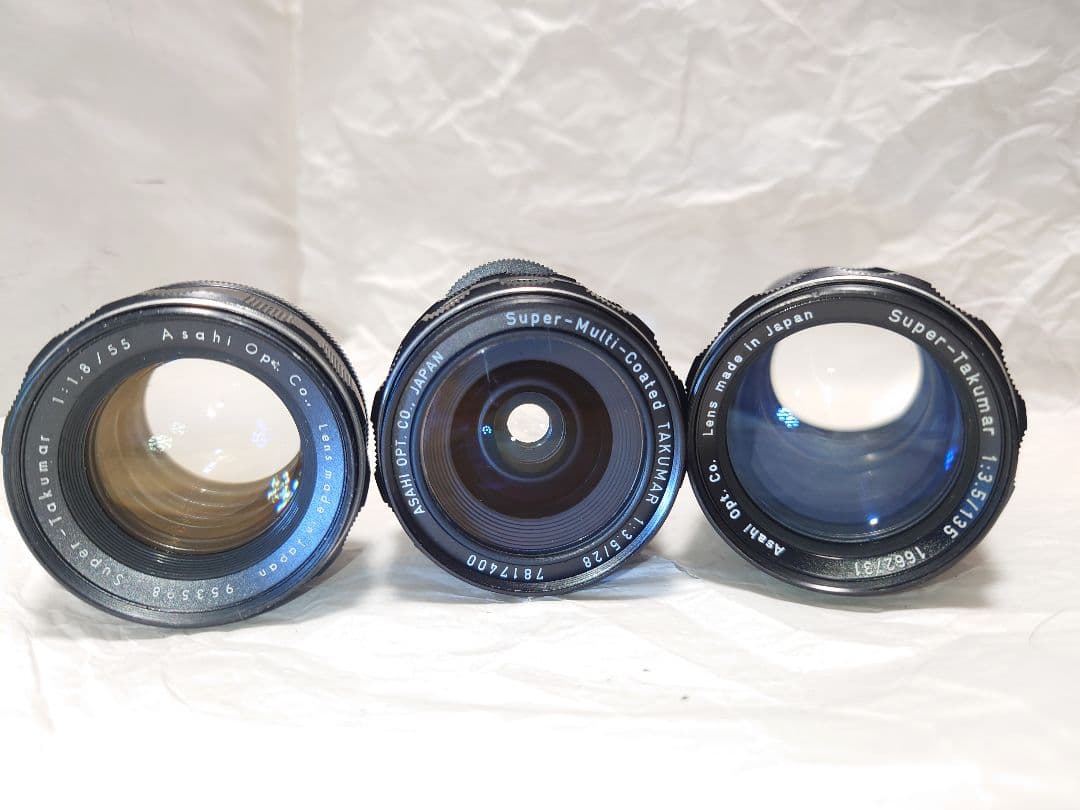 美品！3点★Super-Takumar 28 55 135mm F3.5 M42 Amazon.com : PENTAX Super Takumar 135mm F3.5 F/3.5 M42 Screw Mount