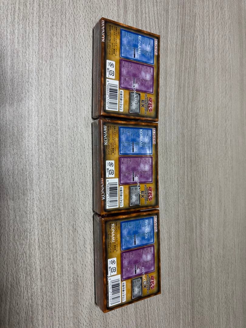 遊戯王 25th決闘者伝説 EXデッキ 3箱セット