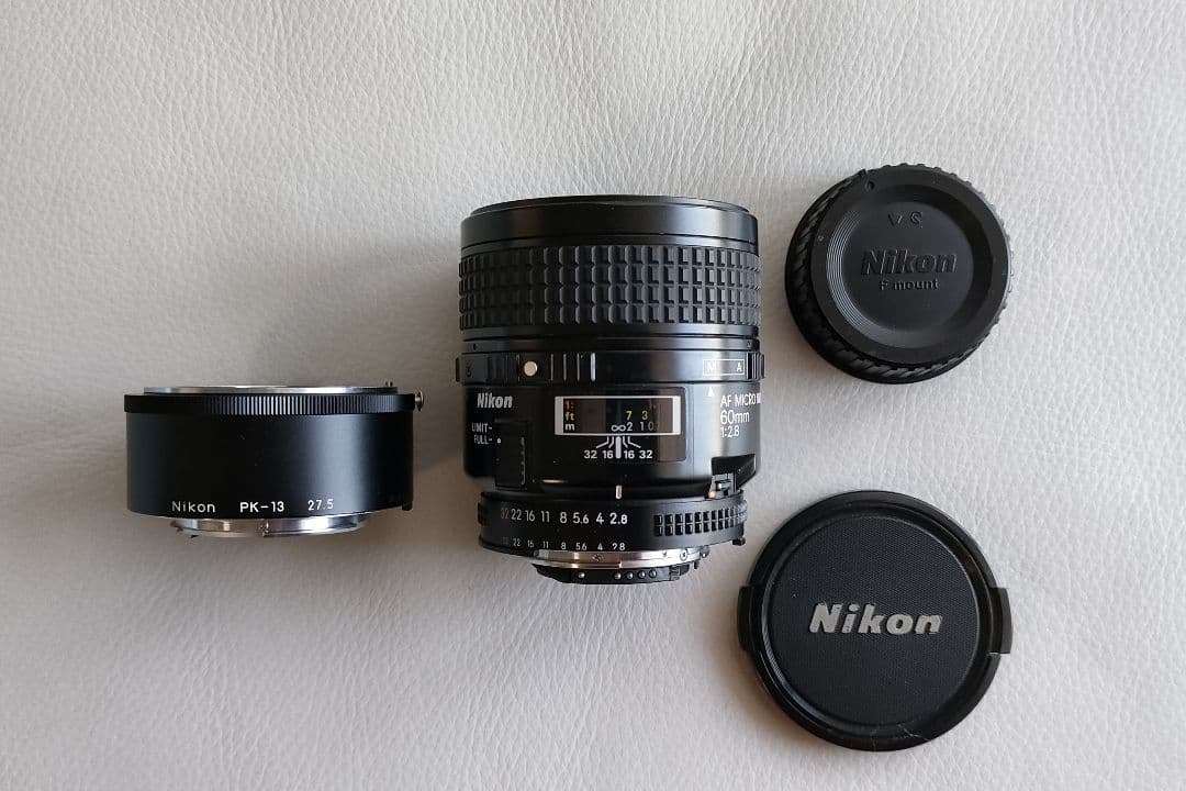 AF MicroNIKKOR 60mm f/2.8　接写撮影セット通常撮影もOK AF MicroNIKKOR 60mm f/2.8 接写撮影セット通常撮影もOK AF