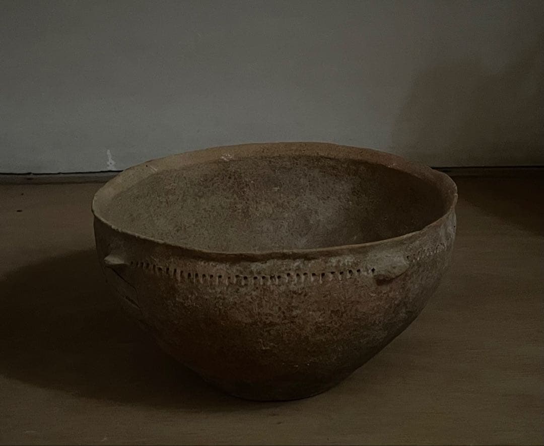 ヨルダン土器鉢　紀元前3500-2900年　/古道具　坂田　弥生