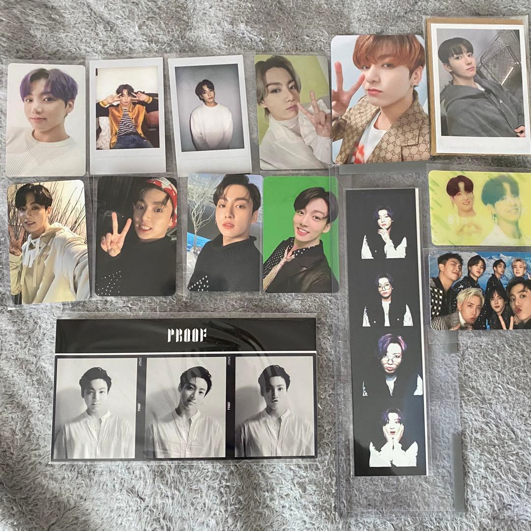 BTS ジョングク　トレカ 3 Jung Kookグッズ グク GOLDEN フォト カード 55枚 セット トレカ