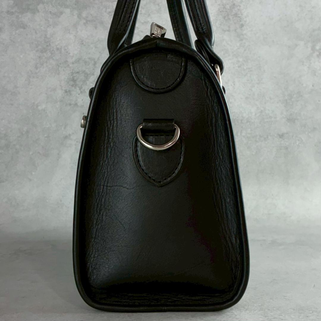 美品 ヒステリックグラマー スタッズ レザー 2wayボストン ショルダー