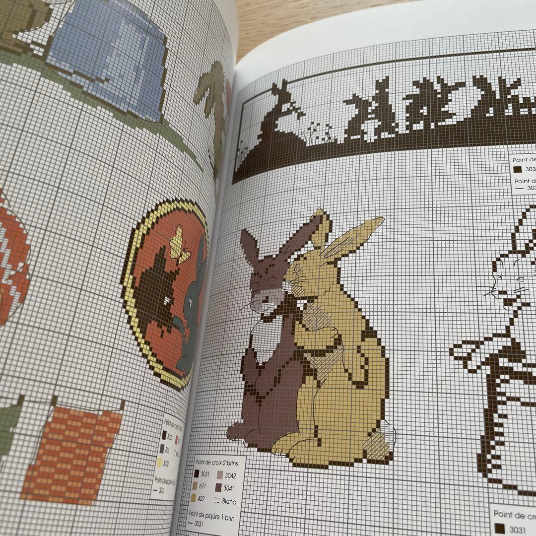 Gedeon et ses amis クロスステッチ洋書 エレーヌ ル ベール - メルカリ