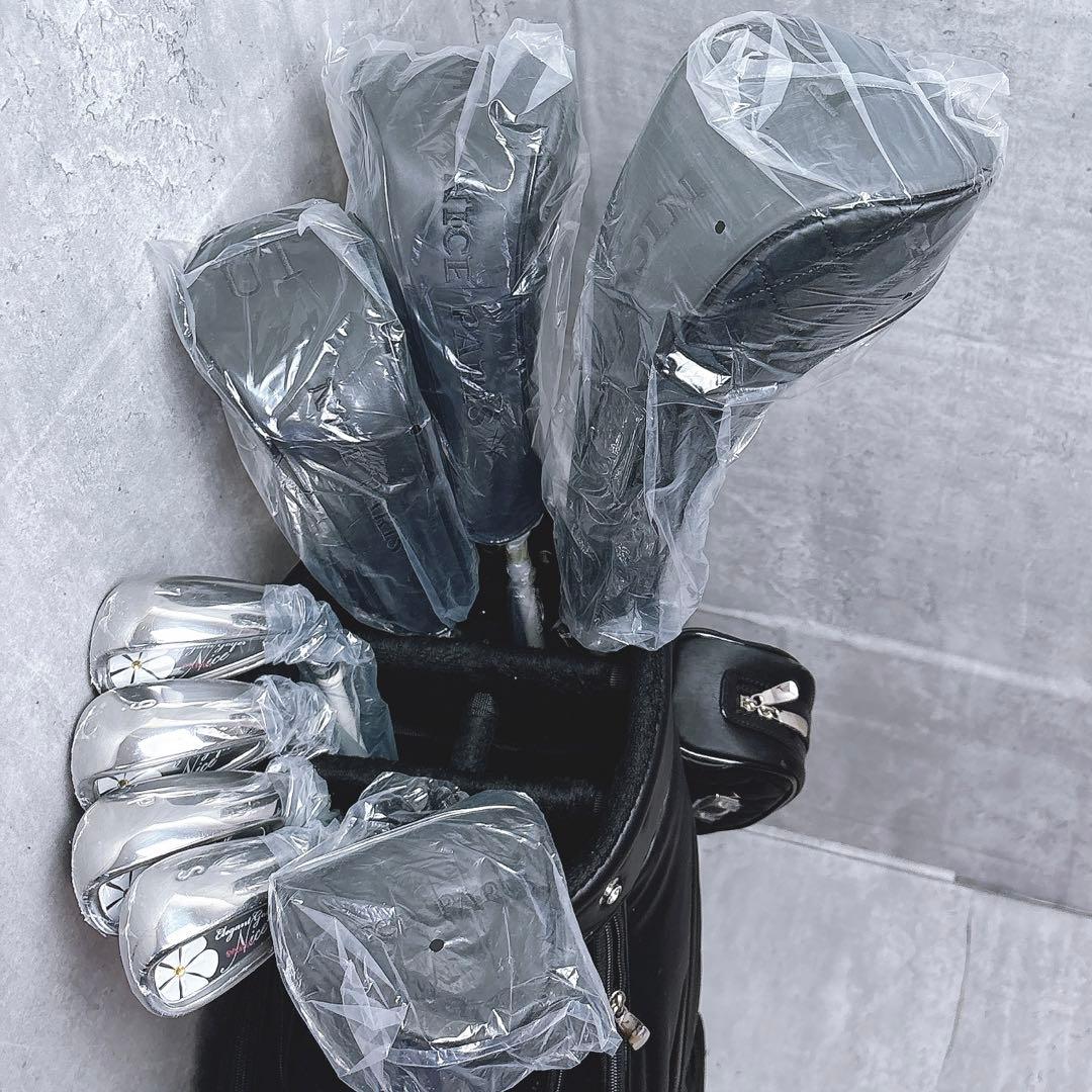 新品】PARIS レディース ゴルフ ハーフセット パリス 7本 初心者