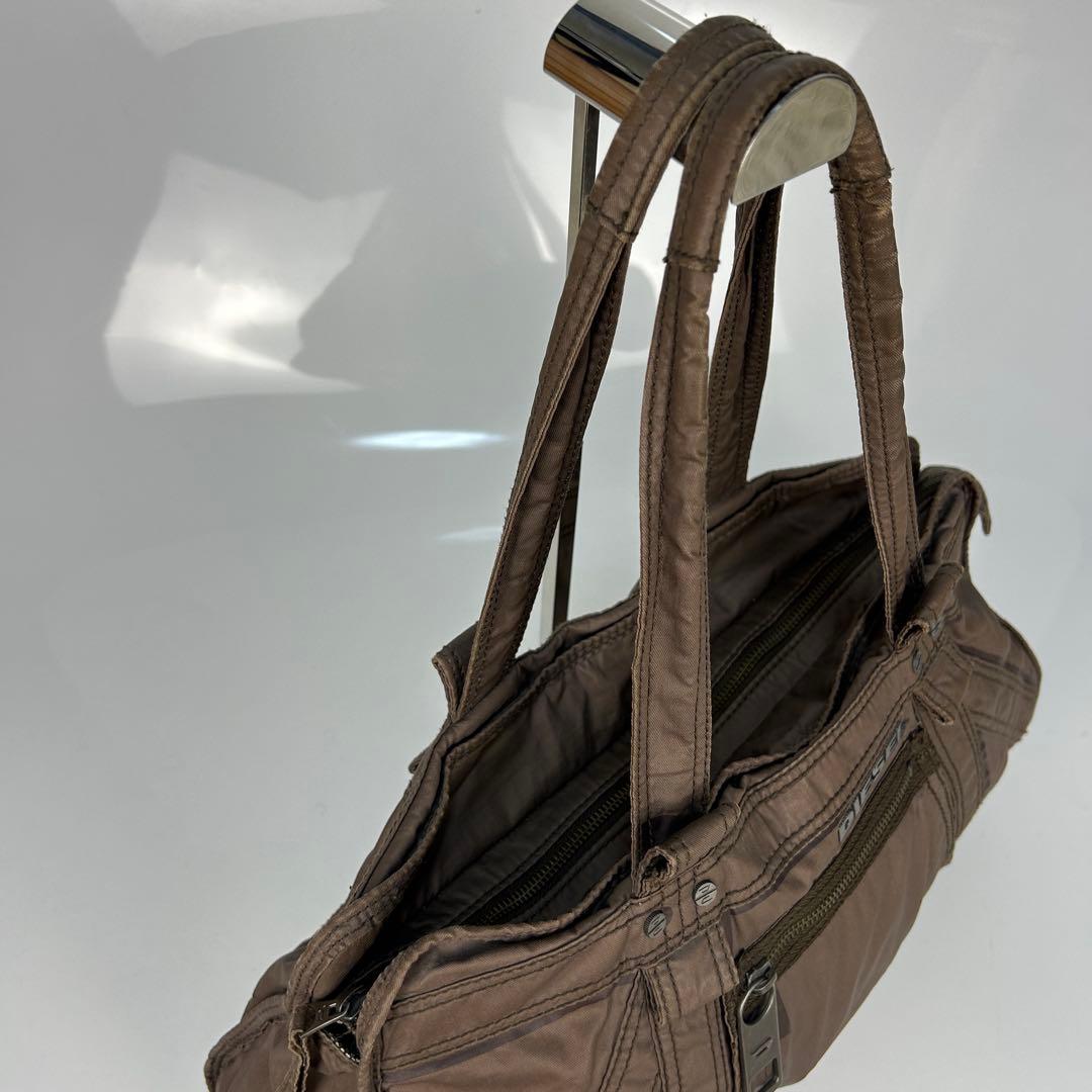 ディーゼル DIESEL トートバッグ アーカイブ Y2K 00s メタルロゴ