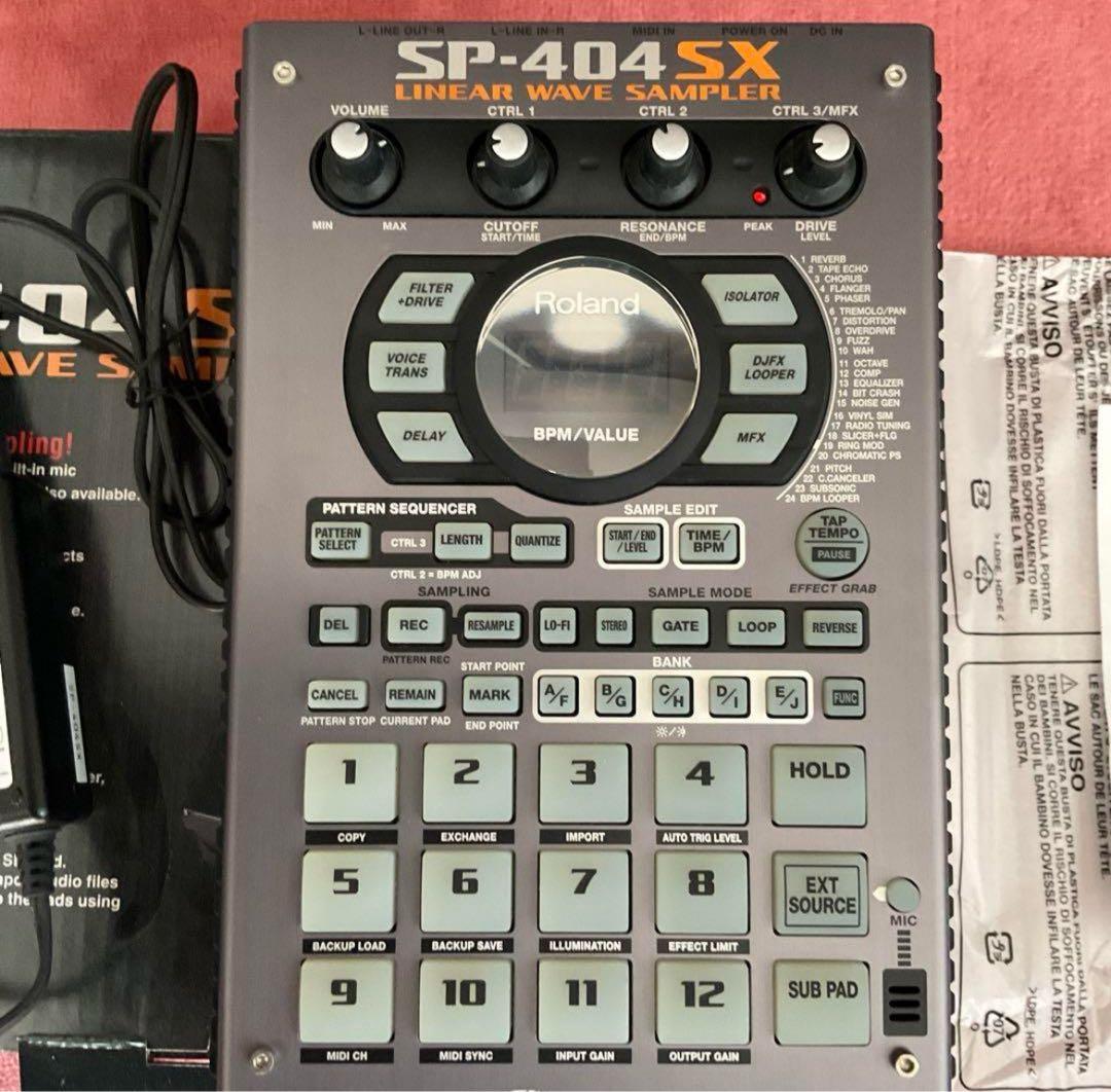 Roland SP404SX サンプラー 美品 Amazon | Roland ローランド コンパクトサンプラー SP-404SX