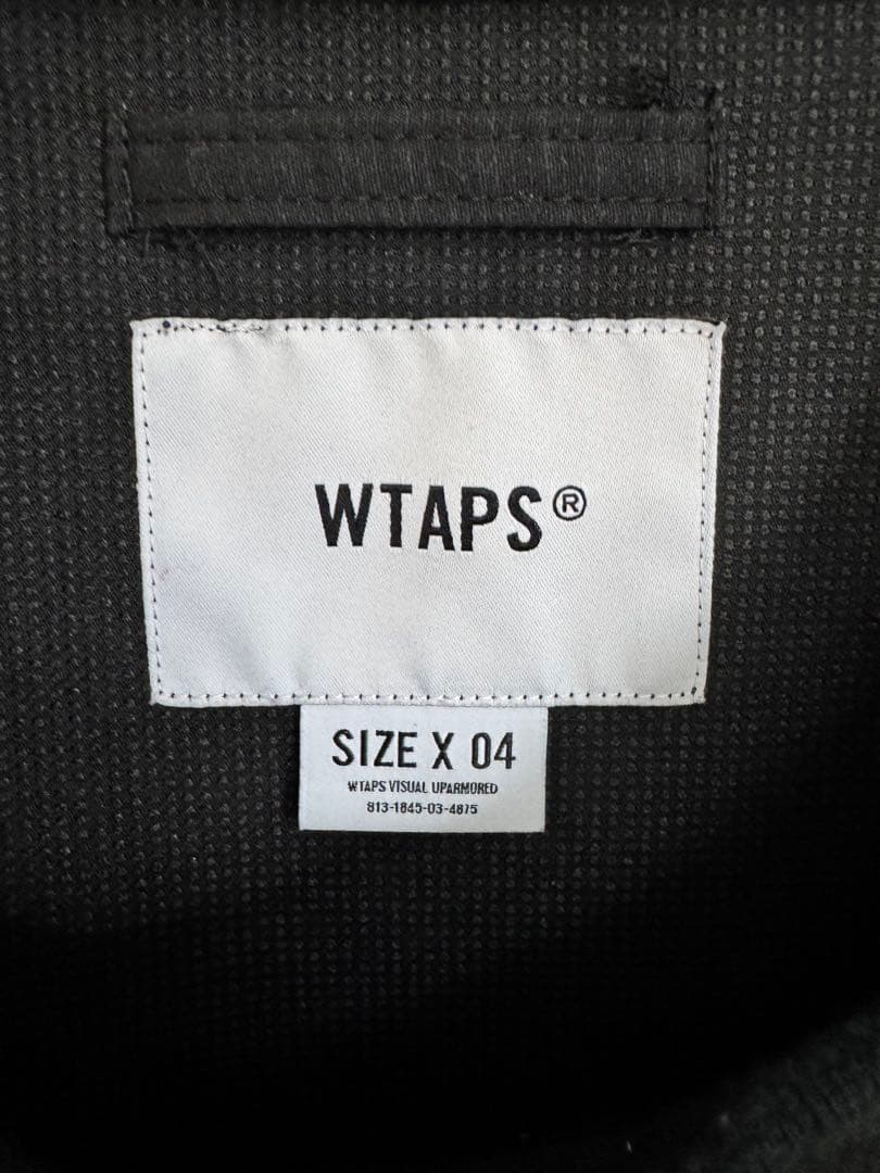 WTAPS ダブルタップス 04 XL スモック シャツ 黒 SMOCK - メルカリ