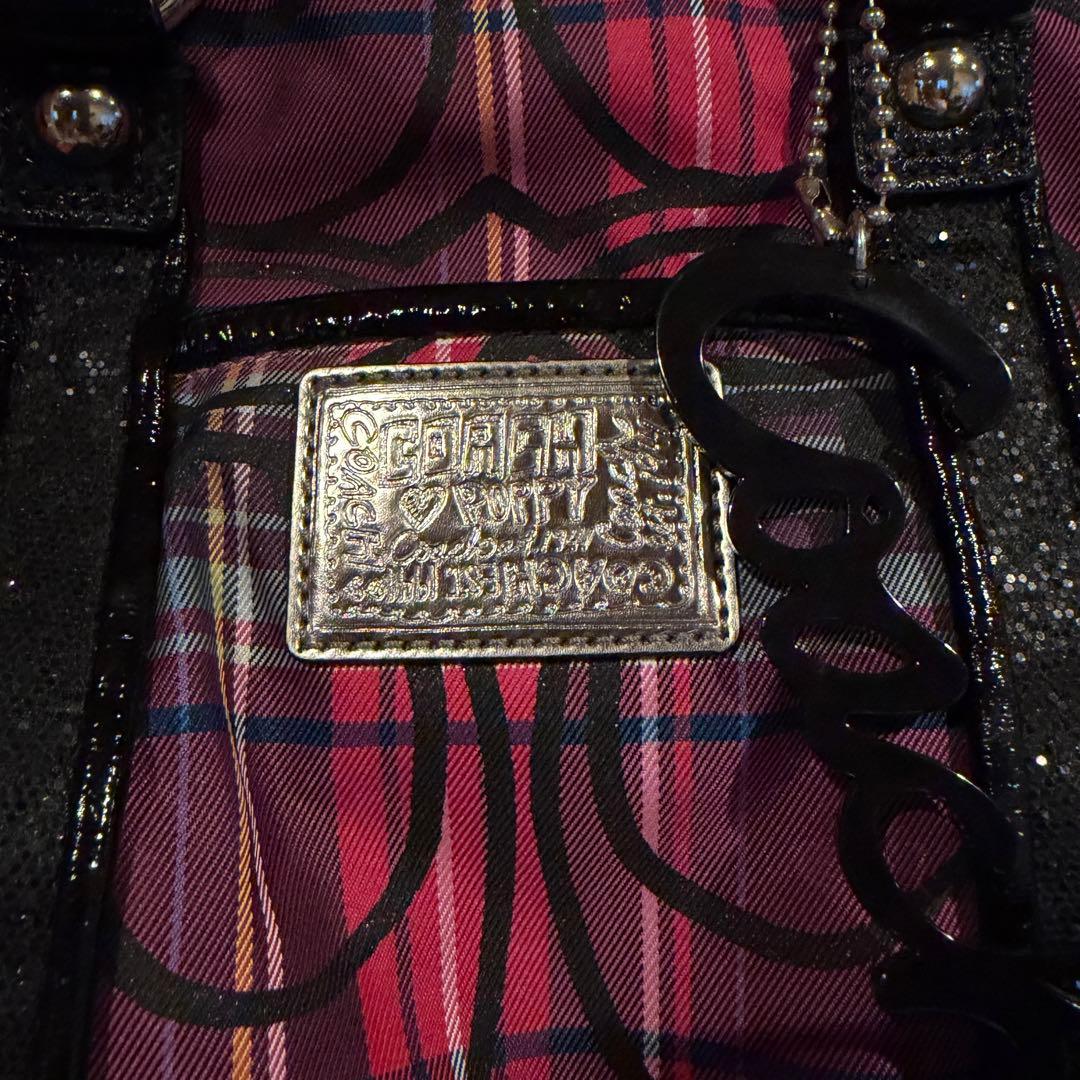 極美品】COACH ポピー シグネチャー ショルダーバッグ 2way y2k - メルカリ