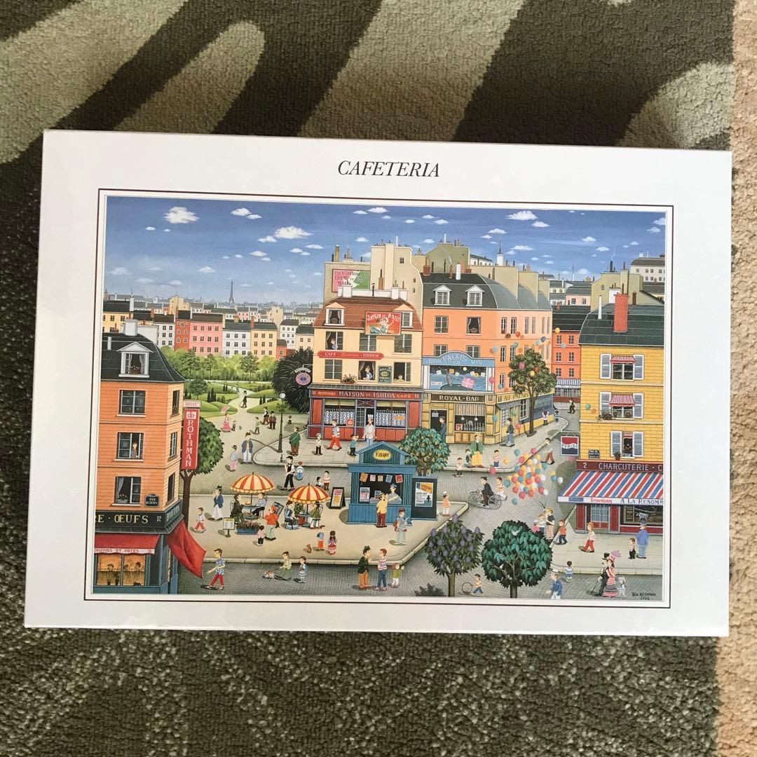 新品　ビン・カシワ　キャフェテラス　ジグソーパズル　1000ピース Amazon | BIN KASHIWA ジグソーパズル 1000ピース キャフェテラス