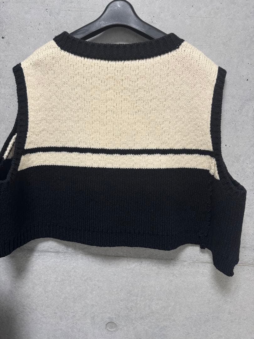 G-DRAGON着用 RAF SIMONS 17ss ニット ベスト - メルカリ