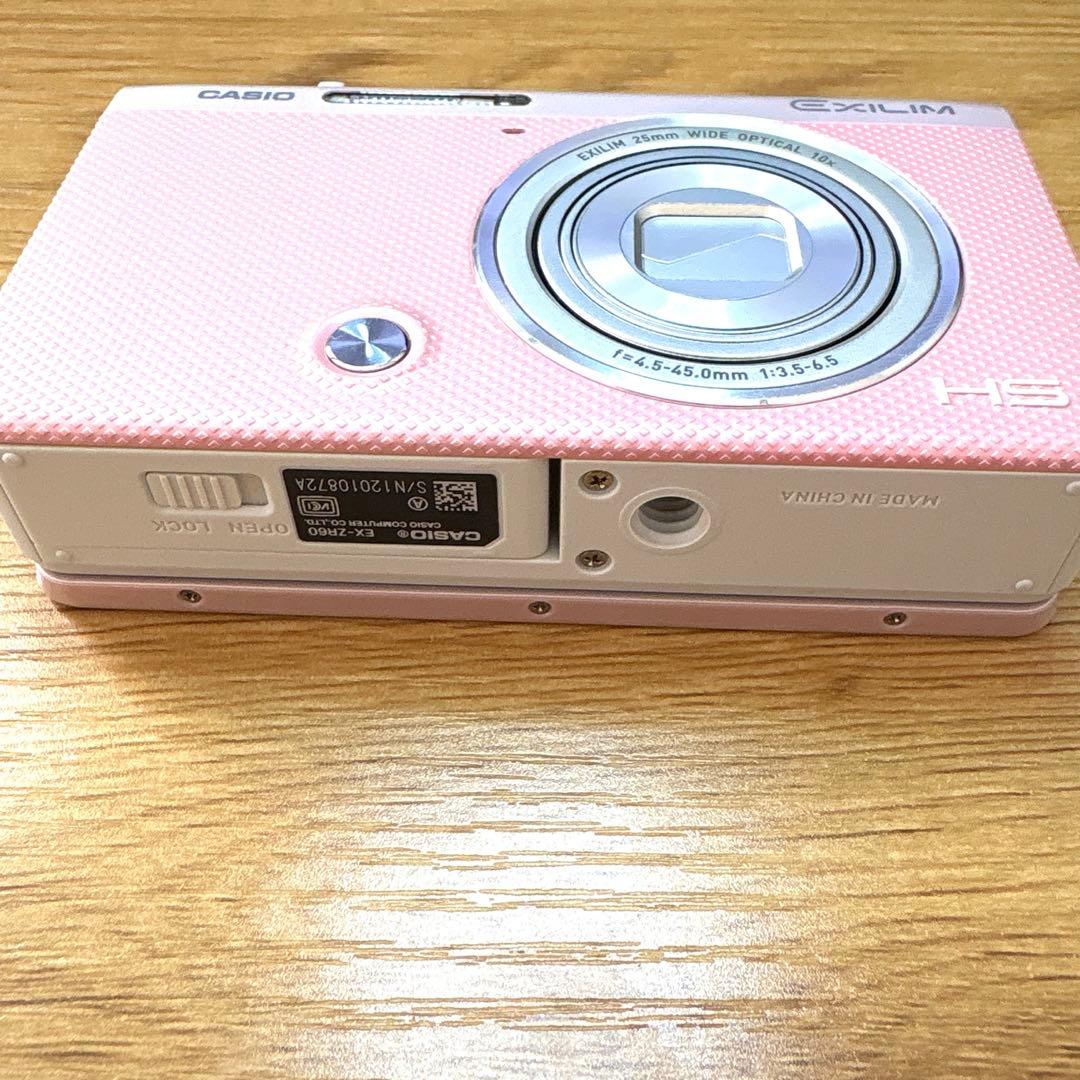 CASIO EXILIM EX-ZR60 ピンク - メルカリ